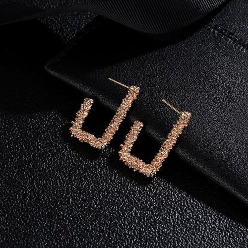 Fashion Statement Earrings Metal Geometric Earrings For Women Hanging Dangle Earrings Drop Earing Bohemian Wedding Party Jewely