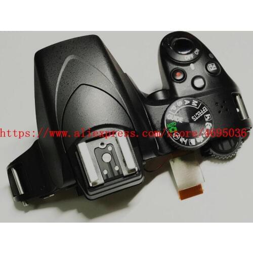 90%New Top cover with flash and buttons for Nikon D3300 open unit D3300 Camera repair parts