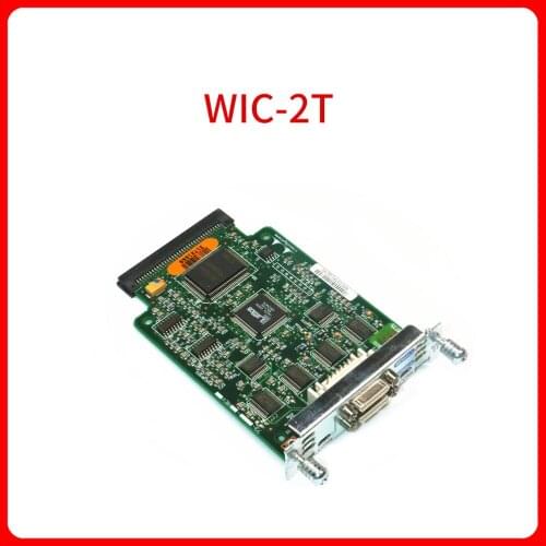 Original Router Serial Module WIC-2T V.35 Module Wan Interface Card Serial Module For Cisco 1700 2600 3600 3700 1800 2800 3800