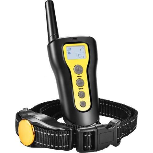 Pet Dog Training Collar Waterproof Rechargeable Shock Vibra Collar Remote Control LCD Electric Dog Training Collar for Dogs