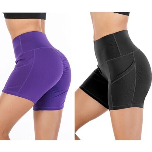 Casual Fashion Cotton Shorts New Ladies Sports Fitness Workout Mini Hot Shorts Sports Tights Breathable Stretch Fabric