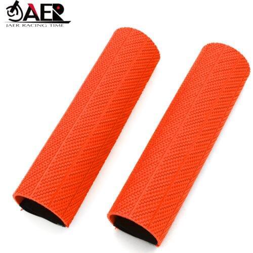 JAER Motorcycle Rubber Front Fork Cover Shock Protector Dust Guard for KTM 125 150 200 250 300 400 450 SX SXF EXC EXCF XCF XCW