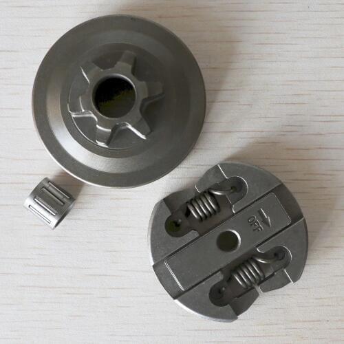 CLUTCH & CLUTCH DRUM & NEEDLE BEARING FIT FOR CHINESE CHAINSAW 2500 25CC