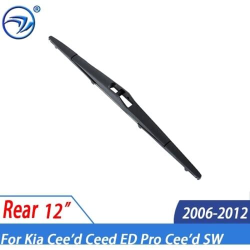 Wiper 12" Rear Wiper Blade For Kia Cee'd Ceed ED Pro Cee'd SW 2006 - 2012 2011 2010 2009 Windshield Windscreen Rear Window