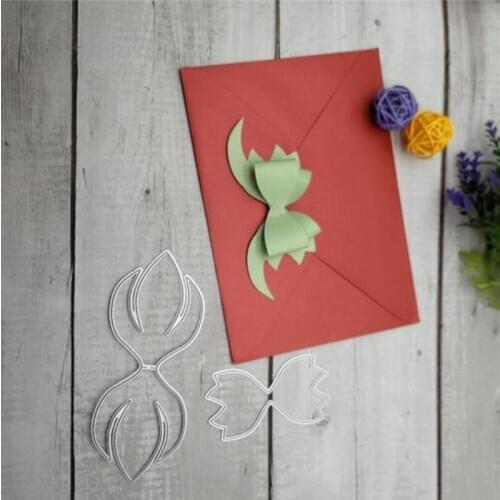 Carbon steel Cutting Dies Stencil Craft for DIY bow Creative Scrapbook Cut Stamps Dies Embossing Paper Hand Craft 150*110mm