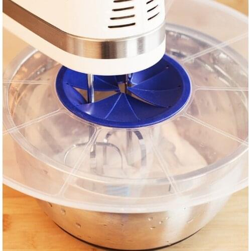Silicone Splatter Screen Baking Mixing Bowl Guard Covers Pots Shields From Splatter Sprays Avoids Spill Random Color