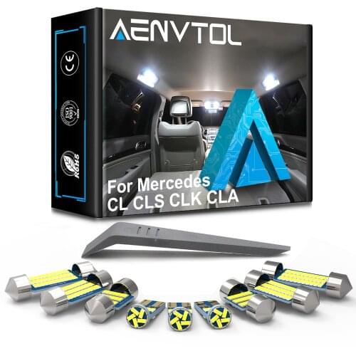 LASFIS For Mercedes Benz CLS CLC CLK CLA Class W218 W219 W208 C208 W209 C209 A209 C117 CL203 Canbus Auto LED Interior Light
