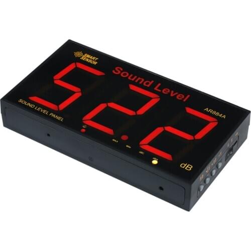 SMART SENSOR AR884A Sound Level Meter with Large LCD Screen Wall Mounted Digital Sound Level Meter Digital Noisemeter