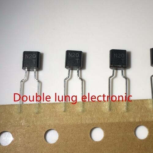 10PCS/LOT ICP-N20 ICP-N20T104 0.8A 50V TO-92-2 N15 Circuit protection elements