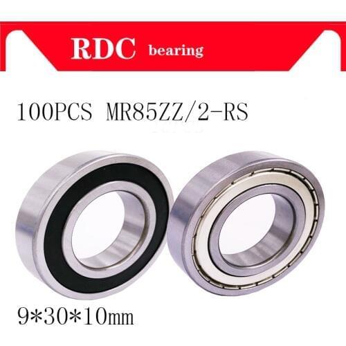 100Pcs ABEC-5 MR85ZZ MR85Z MR85 ZZ L-850ZZ 5*8*2.5 mm ball bearing 5x8x2.5 mm High quality deep groove ball bearings