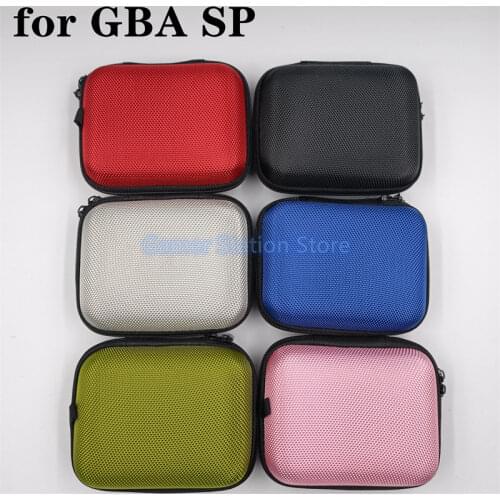5PCS For Nintendo Game Boy Advance SP Hard Airform Airfoam Protective Game Pouch Bag Box Case For GBA SP Game Console