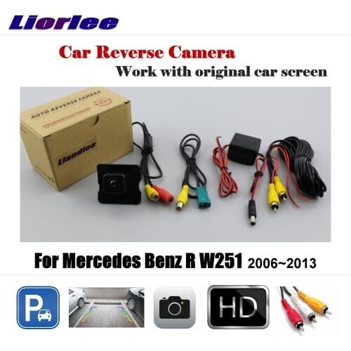 Car Rear View Camera For Mercedes Benz R W251 2006-2013 Back Backup Camera Rearview Display Parking CAM