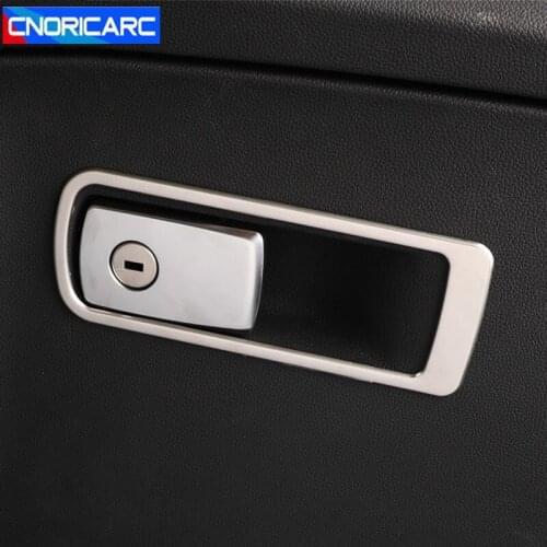 Car Auto Accessories Dashboard Glove Box Switch Panel Decoration Cover Trim For BMW X3 G01 2018 X4 G02 2019 Interior Sticker