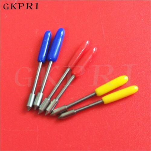 Free shipping 10X silhouette cameo cutter Vinyl plotter Graphtec CB09 CE5000 CE6000 CB09U 34/45/60 degree cutting blade for sale