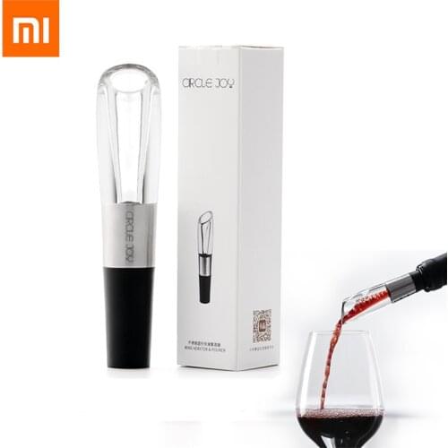 XIAOMI Mijia CIRCLE JOY Stainless Steel Fast Decanter red Wine Decanter Variety of Wine Bottles Xmas christmas gift