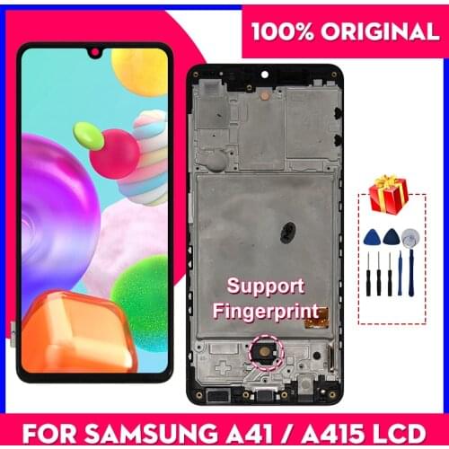 6.1"For Samsung Galaxy A41 Display A415 LCD Touch Screen Digitizer Display For Galaxy A41 LCD SM-A415F/DSN SM-A415F/DSM Display