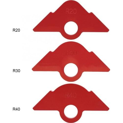 R20/R30/R40 Wood Panel Corner Locator Trimming Machine Round Corner Arc Template Woodworking Tool