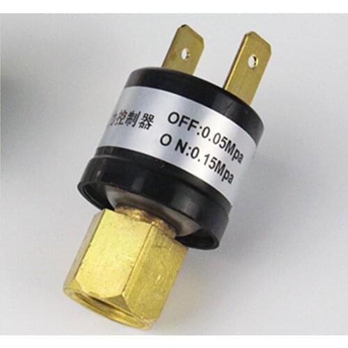 SAE 7/16"-20 Thread 0.05-0.15Mpa(OFF-ON) Air Compressor Pressure Switch Thread Insert Type