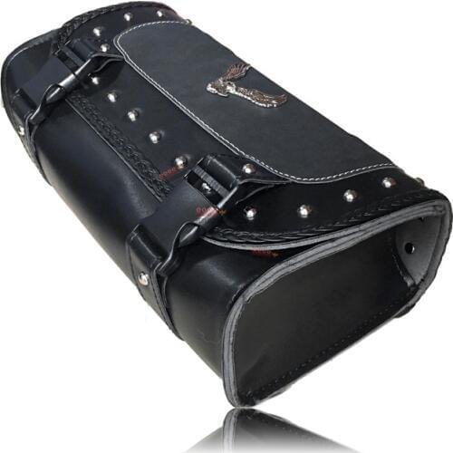 Motocross decoration silver eagle motorbike tail bags moto saddlebags for Harley davidson vespa gts 300 bag motorcycle backpack