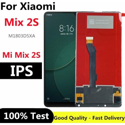 5.99" For Xiaomi Mi Mix 2S LCD Display 10 Touch Screen Panel for Xiaom Mix2S Mi Mix 2S LCD Digitizer Assembly Replacement