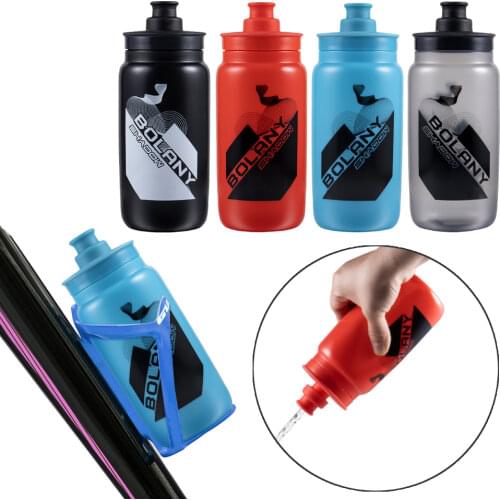 1pc 600ML MTB Road Bike Water Bottle Road Bicycle Kettle PP5 Plastic Portable Outdoor Fitness Sports Cycling Drinking Water Cup