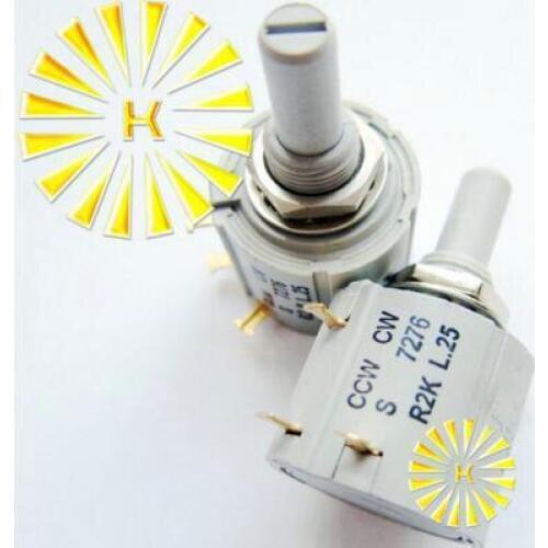 100% Original S 7276 R1K R2K R5K R10K R50K L2.5 2W Rotary Wirewound Potentiometer For BI x 5PCS