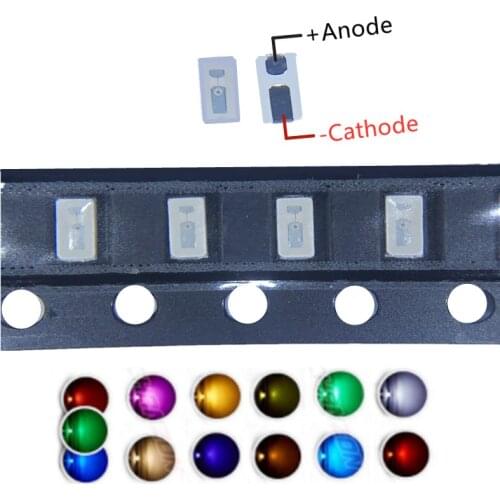 100pcs New 3014 0.1W 3.0 * 1.4 MM 2.0-3.2V Red/Green/Blue/White/Yellow Ice Blue Pink Warm White SMD LED kit