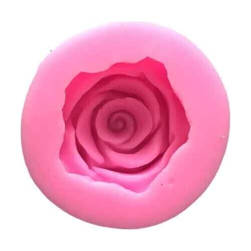 3D Rose 4.3CM Flower Silicone Mold Fondant Gift Decorating Chocolate Cookie Soap Polymer Clay Resin baking molds
