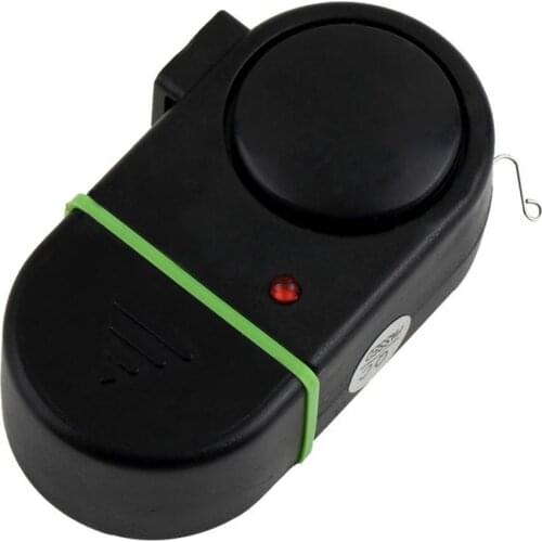 50% Hot Sale Fishing Bite Alarm Electronic Sound ABS Clip On LED Light Fish Bite Sound Alarm Alert Fishing Accessories