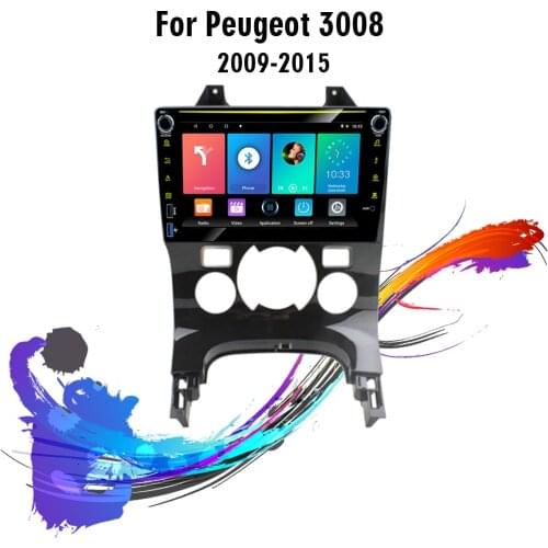 Eastereggs 8" For Peugeot 3008 2009-2015 Car Radio Multimedia Video Player GPS Navigation Android 2Din LHD Only