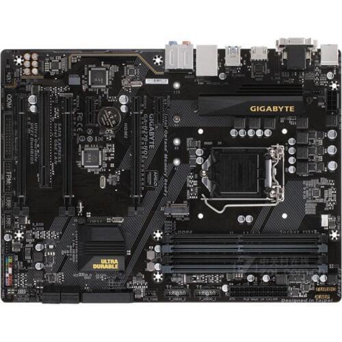 For Gigabyte GA-H270-HD3 Original Used Motherboard H270 Socket LGA 1151 DDR4 Support I7 6700K
