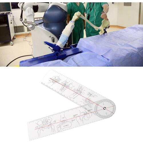 Goniometer Angle Medical Ruler Rule Joint Orthopedics Tool Instruments Plastic