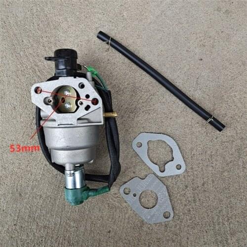 173F 177F CARBURETOR W/ SOLENOID AUTO. CHOKE VALVE FOR HONDA GX240 GX270 3.5KW EC 3800 4000 GENERATOR CARB 4KW CARB ASY PARTS