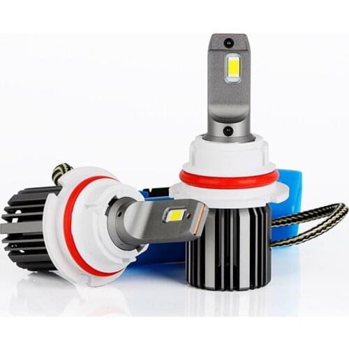 Mini Csp Led Headlight Bulb 9007 High Low Beam H7 Led Canbus Light Bulb 12V 6000K White Error Free