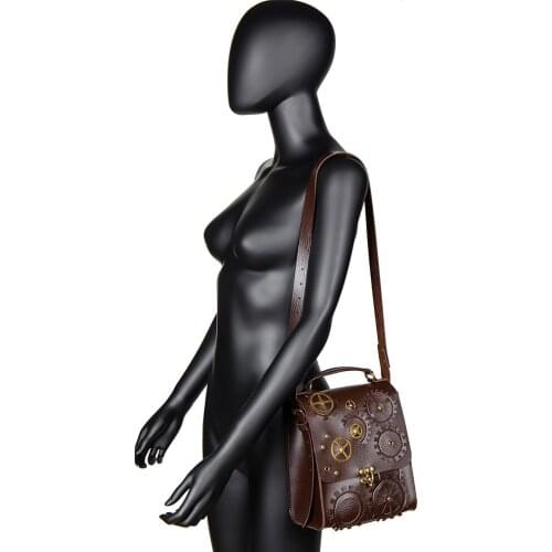 Newhotstacy Bag 08052021 Ladies steampunk single shoulder bag phone bag