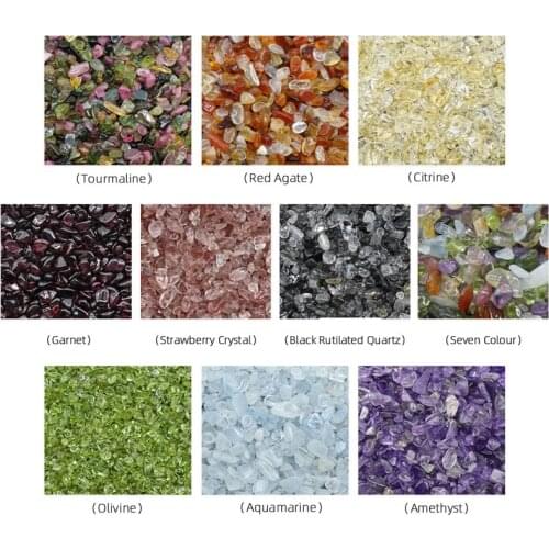 20/50/100g Natural Crystals Gravel Specimen Bulk Tumbled Stones Rocks And Minerals Healing Raw Gemstones Aquarium Decoration