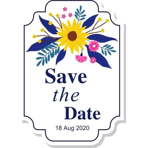 100 pieces of custom wedding stickers, invitation cards, labels, add your logo, pictures, text, personalization, custom stickers