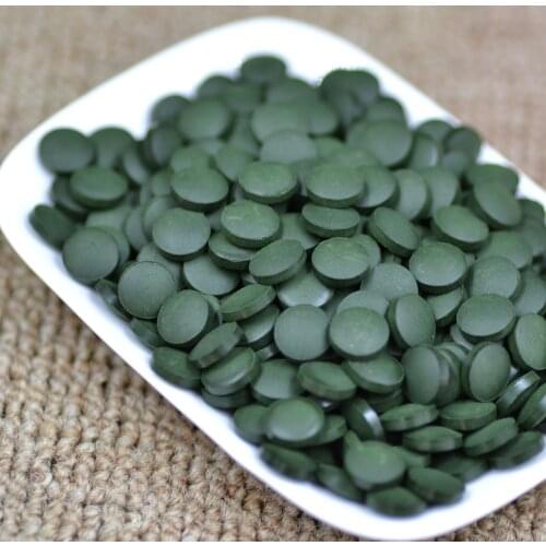 100% Chinese Yunnan Green Organic Spirulina Natural Pills Anti-fatigue Enhance-immune Slim Spirulina Tablets
