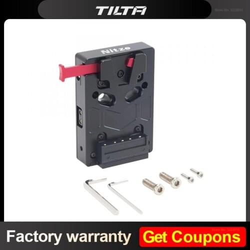 NITZE V-MOUNT BATTERY PLATE - N21-D1 V mount battery plate adapter Low static power consumption low temperature coefficient