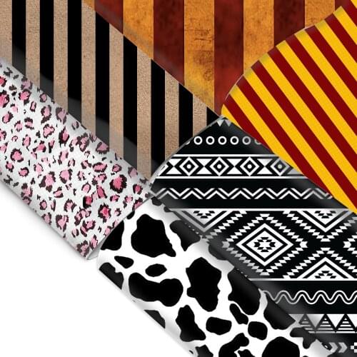 20*34 Dot Printed Faux Synthetic Leather Fabric for Patchwork Fake Leather Sheets for Bow DIY Handbag Handmade Material,1Yc7775