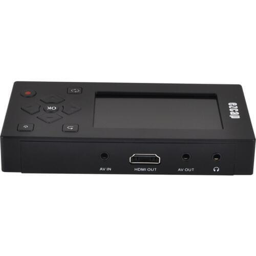 AV Recorder capture card Convert VHS Camcorder Tapes to Digital Format 8GB Memory 3" Screen for DVD Player With 8GB Memory