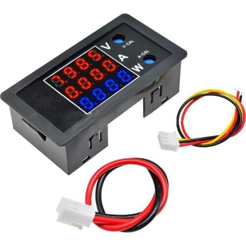 0.28" High Accuracy Digital Voltmeter DC 0-100V/0-9.9A 8~24V Voltmeter Ammeter Voltage Current Tester Monitor Panel Gauge