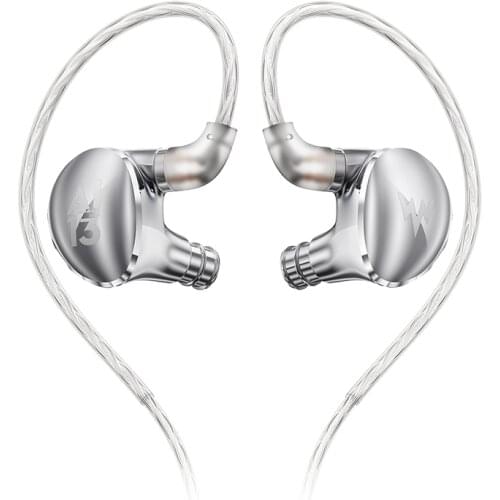 Whizzer Kylin HE03AL Earphone 10mm Composite Diaphragm DD Knowles Twfk-30017 Double BA in Ear Earbuds Running Headphones he01