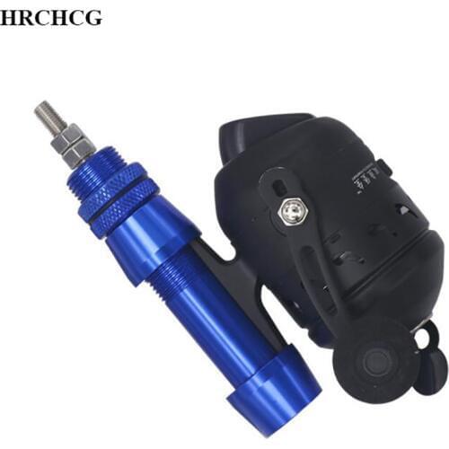 Archery Bowfishing Reel Seat Adaptor Stabilizer Bow Fishing Heavy Duty Aluminum Anchor Reel Seat Set Mounting Reel Hunting Shoot