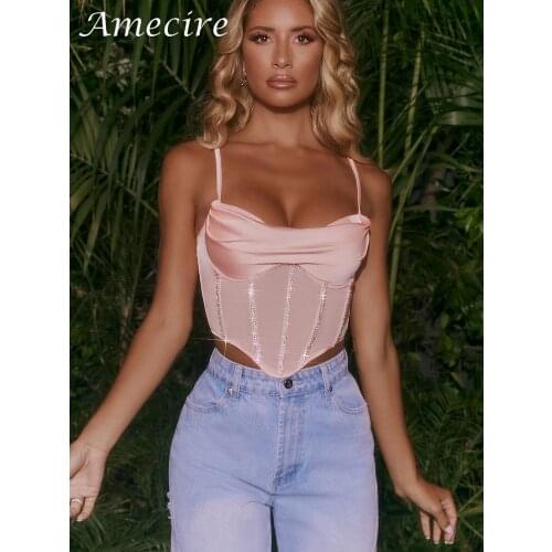 Amecire Women's Crop Tops