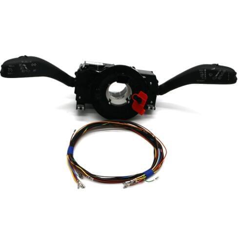 STYO Car Cruise Control Switch System CCS Stalk + Harness for For 2011-2015New Polo Fabia 6RD 953 503 J