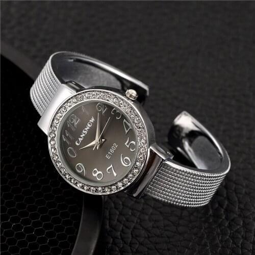 CANSNOW Women's Watches With Rhinestones