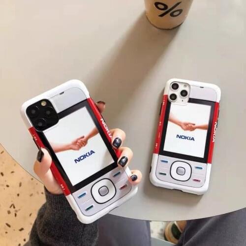 3d Phone Case for Iphone X Xr Xsmax 11 11pro 11promax 12 Pro Nokia 5300 Cellphone Back Cover Childhood Recall Smartphone Coque