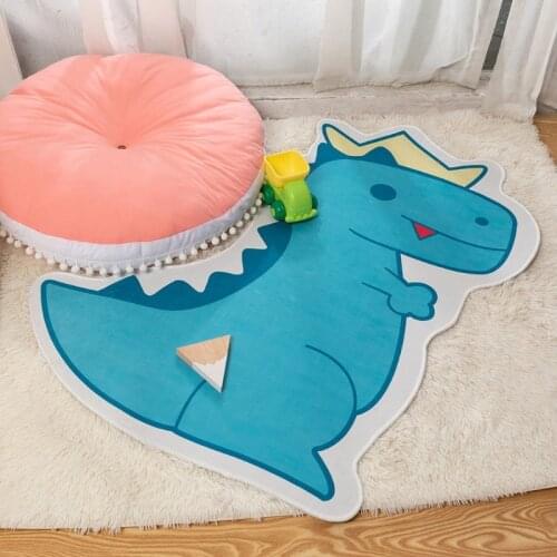 Baby Play Mat Crawling Carpet Kids Room Floor Rug Cute Cartoon Dinosaur Game Pad Playmat Children Bedroom Nursery Decor