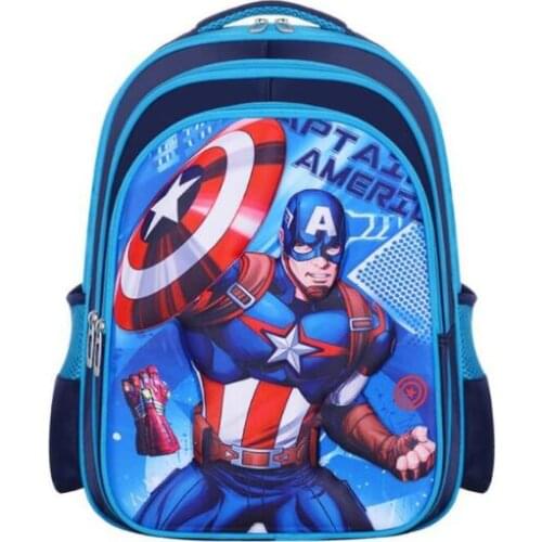 Disney School Kids bag Avengers Backpack for Children Printing Cartoon 3D Children School Bags Boys Girls Teenage Bag